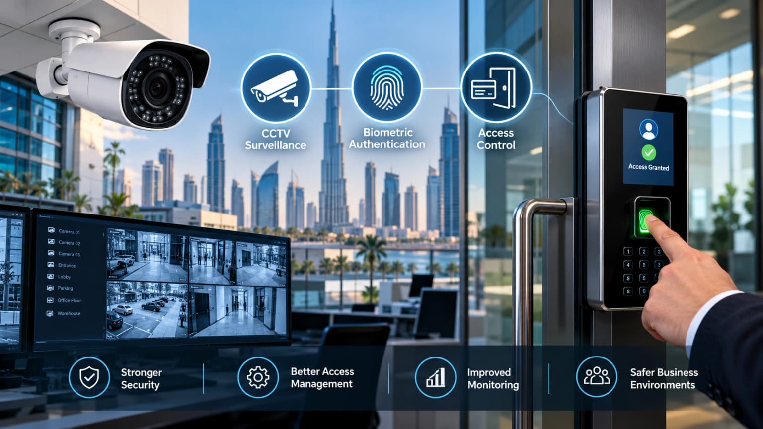 Benefits of Integrated Security Solutions for UAE Businesses