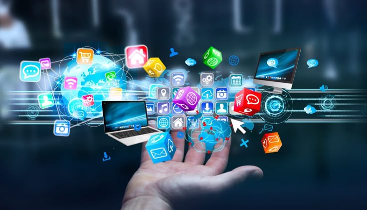 Abstract technology background